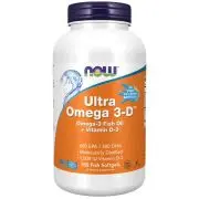 Now Foods, Ultra Omega 3-D™, 180 cápsulas blandas