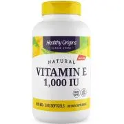Healthy Origins, E-1000, Depot, 240 cápsulas blandas