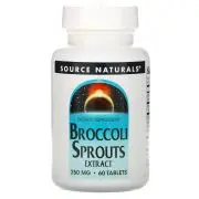 Source Naturals, extracto de brotes de brócoli, 250 mg, 60 comprimidos