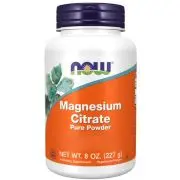 Now Foods, Citrato de Magnesio, 100% Puro en Polvo 8oz