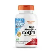 Doctor's Best, CoQ10 de alta absorción, 400 mg, 180 cápsulas vegetales