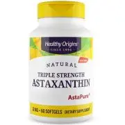 Healthy Origins, Astaxantina, Depot,12mg, 60 cápsulas blandas