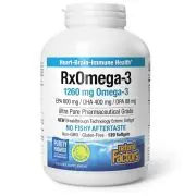 Natural Factors, Rx Omega-3 Factors, 120 cápsulas blandas