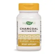 Nature's Way, Carbón activado, 280mg, 100 cápsulas - Amarillo