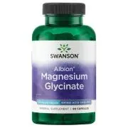 Swanson, Albion Glicinato de magnesio, 133 mg, 90 cápsulas
