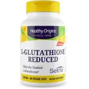 Healthy Origins, Setria, L-glutatión reducido, 500mg, 60 cápsulas