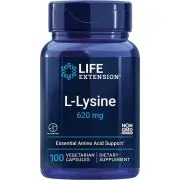 Life Extension, L-Lisina, 620 mg, 100 cápsulas