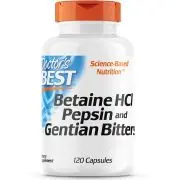 Doctor's Best, Betaína HCL, 650 mg, 120 cápsulas