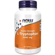 Now Foods, L-Triptófano, 1000 mg, 60 comprimidos