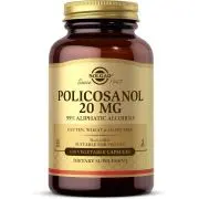 Solgar, Policosanol, 20 mg, 100 cápsulas vegetales