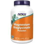 Now Foods, Bisglicinato de magnesio en polvo, 227g