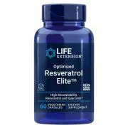 Life Extension, Resveratrol Optimizado Elite™, 60 cápsulas veg.