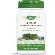 Nature's Way, Kelp, 600 mg, 180 cápsulas vegetales | Artículo especial