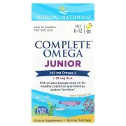 Nordic Naturals, Complete Omega Junior, 90 mini cápsulas blandas
