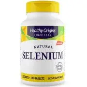 Healthy Origins, Selenio natural, 200mcg, 180 comprimidos