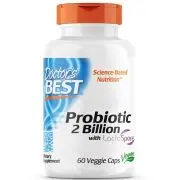 Doctor's Best, Probiótico para la salud digestiva, 60 cápsulas
