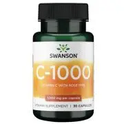Swanson, Vitamina C con Escaramujo, 1.000 mg, 30 cápsulas