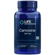 Life Extension, Carnosina, 500mg, 60 cápsulas