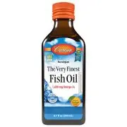 Carlson Labs, The Very Finest Fish Oil, sabor naranja, 1600mg, 200ml