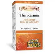 Natural Factors, CurcuminRich™, Theracurmin®, 60 cápsulas vegetales