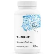 Thorne Research, Picolinato de cromo, 500mcg, 60 cápsulas