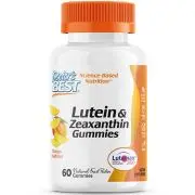 Doctor's Best, luteína más zeaxantina, 10 mg, 60 gominolas