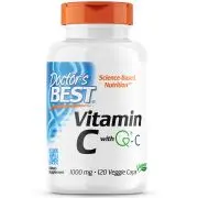 Doctor's Best, Vitamina C con Quali-C, 1000 mg, 120 cápsulas vegetales