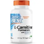 Doctor's Best, L-Carnitina Fumarato, 855 mg, 60 cápsulas vegetales