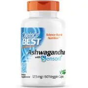 Doctor's Best, Ashwagandha con Sensoril®, 125 mg, 60 cápsulas
