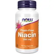 Now Foods, Niacina Flush Free, 250 mg, 90 cápsulas