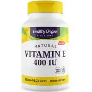 Healthy Origins, Vitamina E natural, Depot, 400 UI, 90 cápsulas blandas