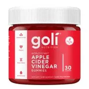 Goli Nutrition, Vinagre de sidra de manzana, 30 gominolas