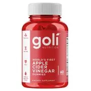 Goli Nutrition, Vinagre de sidra de manzana, 60 gominolas