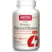 Jarrow Formulas, Trans-Pterostilbene,50mg, 60 cápsulas
