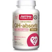 Jarrow Formulas, Ubiquinol, Q10 QH-absorb, 100 mg, 120 cápsulas blandas
