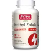 Jarrow Formulas, Folato de metilo, 400 mcg, 60 cápsulas