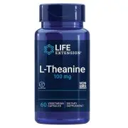 Life Extension, L-teanina, 100 mg, 60 cápsulas