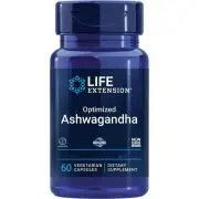Life Extension, Extracto de Ashwagandha Optimizado, 60 cápsulas