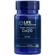Life Extension, Super Ubiquinol CoQ10, 50mg, 100 cápsulas blandas