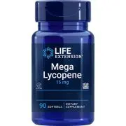 Life Extension, Mega Licopeno, 15 mg, 90 cápsulas blandas