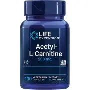 Life Extension, Acetil-L-Carnitina, 500mg, 100 cápsulas