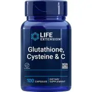 Life Extension, Glutatión Cisteína & C, 100 cápsulas
