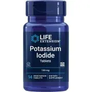 Life Extension, Yoduro de Potasio, 130mg, 14 comprimidos