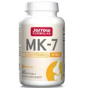 Jarrow Formulas, MK-7 Vitamina K2 como MK-7 Cápsulas blandas, 90 mcg, 60 cápsulas blandas