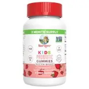 Mary Ruth's Kids Probiotic Gummies, Strawberry, 60 Gummibären Front of Bottle
