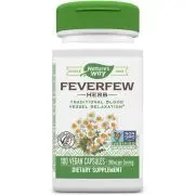 Nature's Way, Feverfew Herb, 380mg, 180 Veg. capsules | Oferta especial