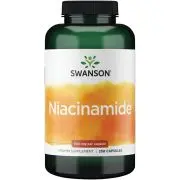 Swanson, Niacinamida, 500 mg, 250 cápsulas
