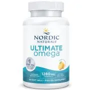 Nordic Naturals, Ultimate Omega, 1280mg Omega-3, limón, 60 cápsulas blandas