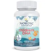 Nordic Naturals, DHA para niños, sabor fresa, 250 mg, 360 minicápsulas blandas