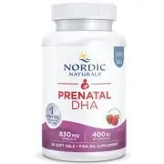 Nordic Naturals, Prenatal DHA, 830mg Omega-3 más 400IU Vitamina D3, 90 cápsulas blandas